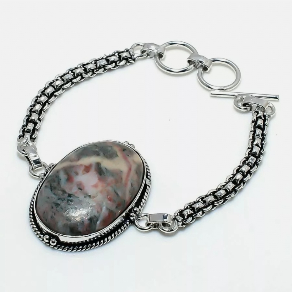 New Rosetta Jasper Silver Bracelet.